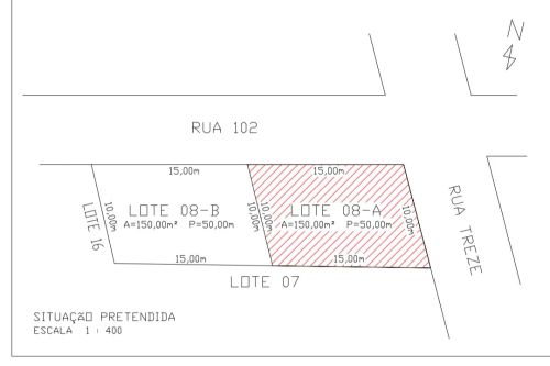 Vendo Lote 150m2 Parque União Timon MA