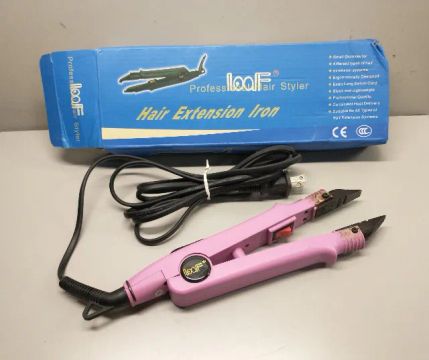 Mega hair-pinça para apliques de cabelo