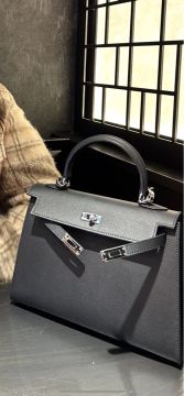 Bolsa Kelly 25 Couro Legítimo 