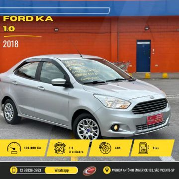 Ford Ka 1.0 Sedan 2018 | Apenas 120.000Km
