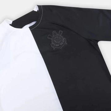 Camisa Corinthians Preto e Branco 2025 Tamanho P.