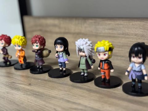 Figuras de Ação Naruto - 12 peças