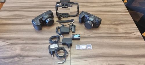 Kit Câmera black magic pocket 4k