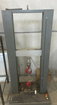 MAQUINA DE ETESTE DE TRAÇÃO ( MAQUINA DE ENSAIR CARGAS DE TRABALHO!