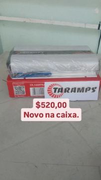 Amplificador Taramps TS 1200x4 4 Canais 1200W RMS Novo na Caixa