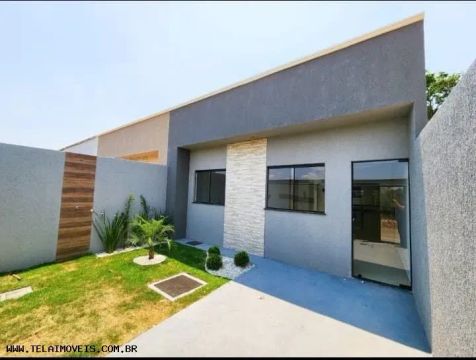 Casa para Venda em Goiânia, Jardim Itaipu, 2 dormitórios, 1 suíte, 2 banheiros, 2 vagas