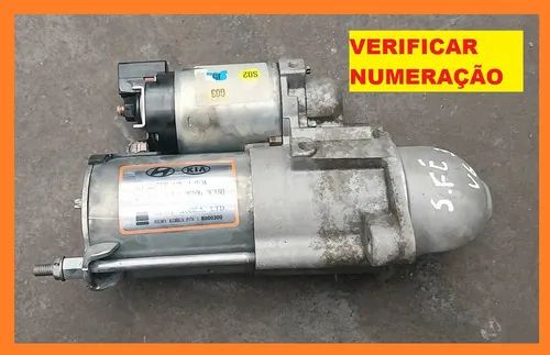 Motor Partida Arranque Hyundai Santa Fe 3.5 V6