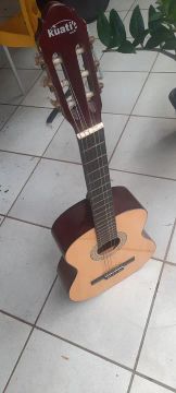 VIOLÃO KUATI CLÁSSICO NYLON 39'' COM TENSOR NATURAL KS2 + Capa