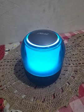 Caixa de Som Bluetooth com Luz LED