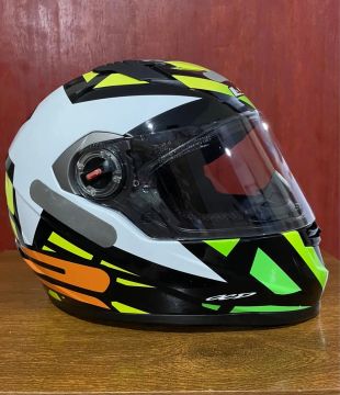 Capacete Fechado LS2 Ff358 - Starwar Verde N?58 