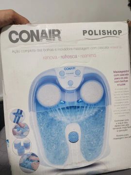 Massageador de pés Conair Polishop - Relaxe e renove seus pés!
