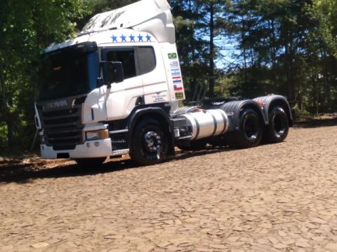 Scania P340 A 6x2 - Cavalo Econômico e Trucado - Revisado e Pronto para Trabalhar!