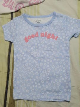 Camiseta de bebê carters
