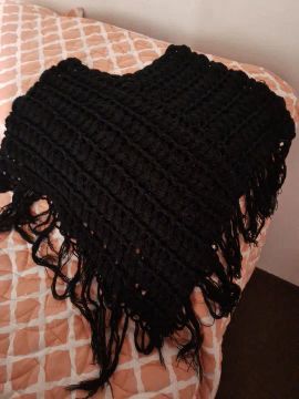 PONCHO  INFANTIL TRICÔ 