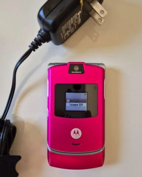 Motorola Razr V3 rosa