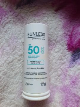 Protetor Solar Facial Sunless FPS 50 Extra Clara Efeito Matte