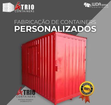Container Desmontável Personalizado - Ideal para seu negócio!
