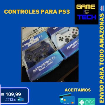 Controle DualShock 3 PS3 - Novo