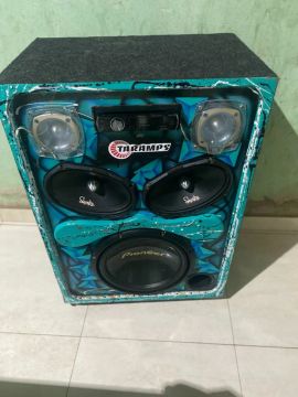 Caixa de Som Automotiva com Subwoofer Pioneer