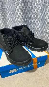 Bota Masculina Marluvas Preta