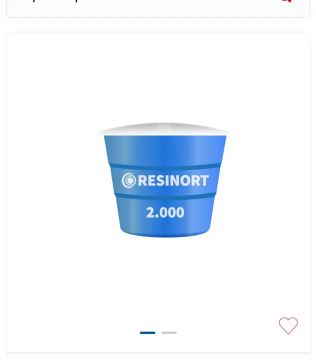 Caixa D'água em Fibra de Vidro 2000L - Resinort