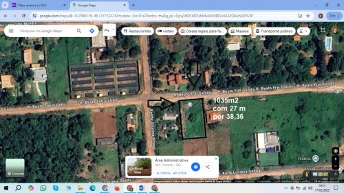 Lote escriturado de 1035 m2 no Residencial Aurora das Mansões - Senador Canedo