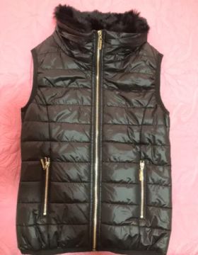 Colete Preto Puffer