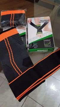 Tornozeleira de compressão para suporte de tornozelo - nova