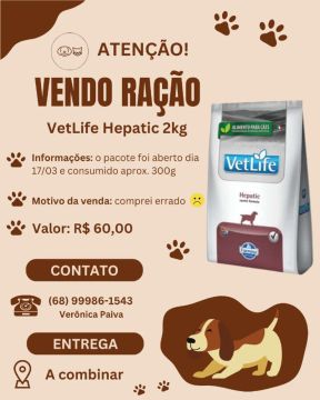 Ração Hepática VetLife
