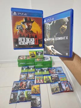 Jogo ps4 ps5 mkx red dead2