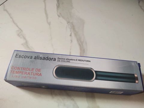 Escova Alisadora Controle de Temperatura Liso Perfeito
