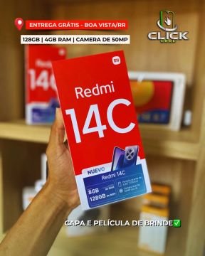 Redmi 14C Azul - 128GB. Lacrado!