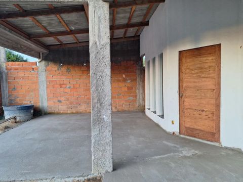 ? CASA MODERNA ESTILO PLATIBANDA - EM FASE DE ACABAMENTO! ?