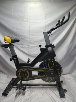 Bike Spinning Racing Preta e Amarelo