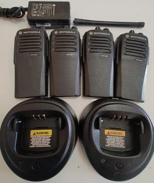 Lote de Walkie Talkies Motorola EP450