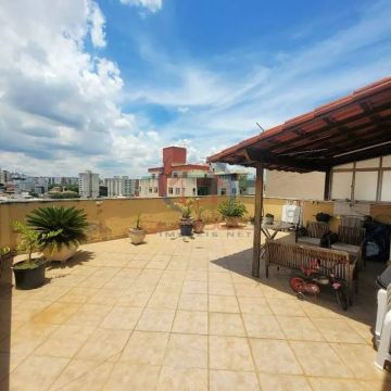Cobertura à venda, 5 quartos, 1 suíte, 2 vagas, Paquetá - Belo Horizonte/MG