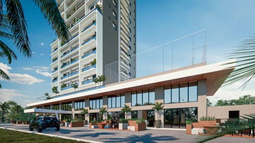 RESIDENCIAL SIENA COM FLAT E APARTAMENTOS DE 2 SUÍTES COM LAZER COMPLETO E EXCELENTE LOCAL