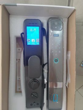 Fechadura Inteligente com Câmera, Digital e Biométrica