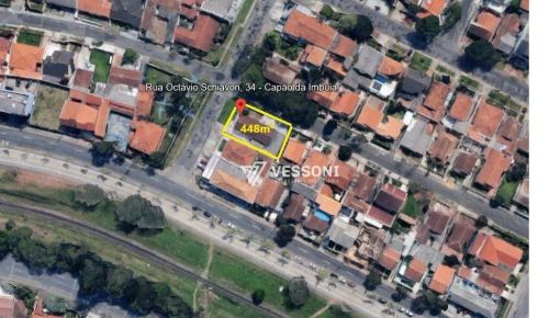 Terreno à venda, 448 m² por R$ 600.000,00 - Capão da Imbuia - Curitiba/PR