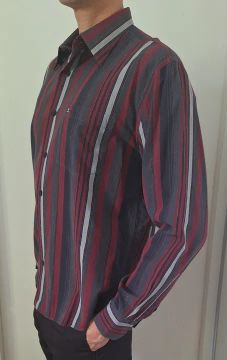 Camisa masculina manga comprida social