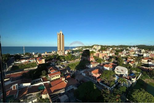 Apartamento com dois quartos suite e vista para o mar