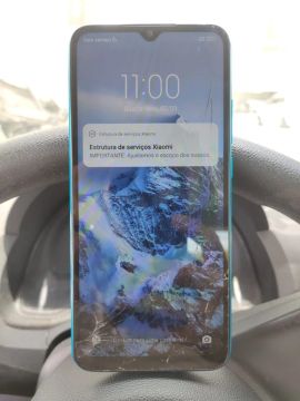 Xiaomi Redmi 9A - Tela Quebrada - 64GB - Azul