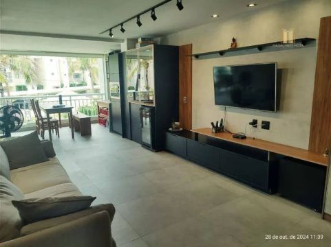 Apartamento no Golf Ville Resort com 3 dormitórios à venda, 115 m² por R$ 1.690.000 - Port