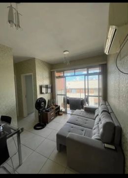 Mobiliado Eliza Miranda distrito industrial 3 quartos 4° andar incluso taxa de condomínio 