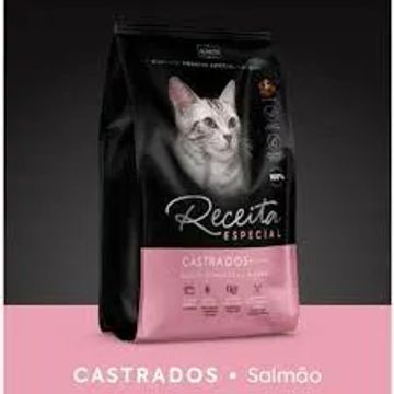 Ração para Gatos Castrados - Receita Especial Salmão - 10kg