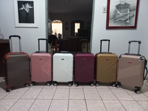 Só 199! Lindas Malas de Bordo para 10kg ABS rodas duplas removíveis! Entrego em todo DF