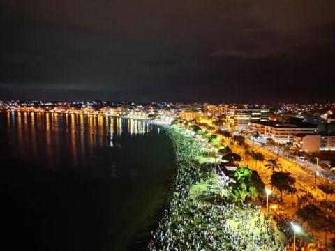 Filmagem fotos com DRONE
