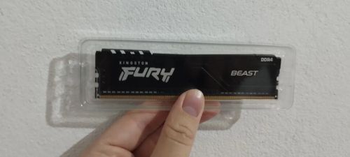 MEMÓRIA RAM KINGSTON FURY BEAST DDR4