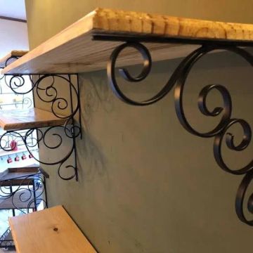 Promo | 30x24 Mão Francesa Industrial| Decoração de casa
