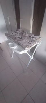 Conjunto trocador com banheira